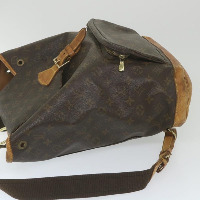 Louis Vuitton Monogram Montsouris GM Backpack M51135  bh137 - Image 4