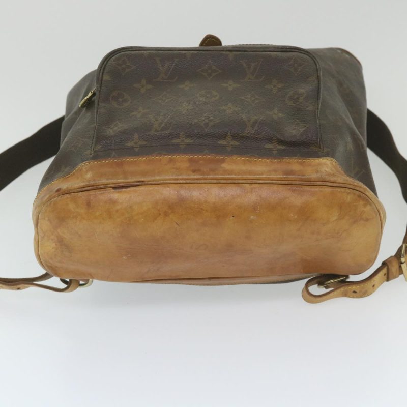 Louis Vuitton Monogram Montsouris GM Backpack M51135  bh137 - Image 5
