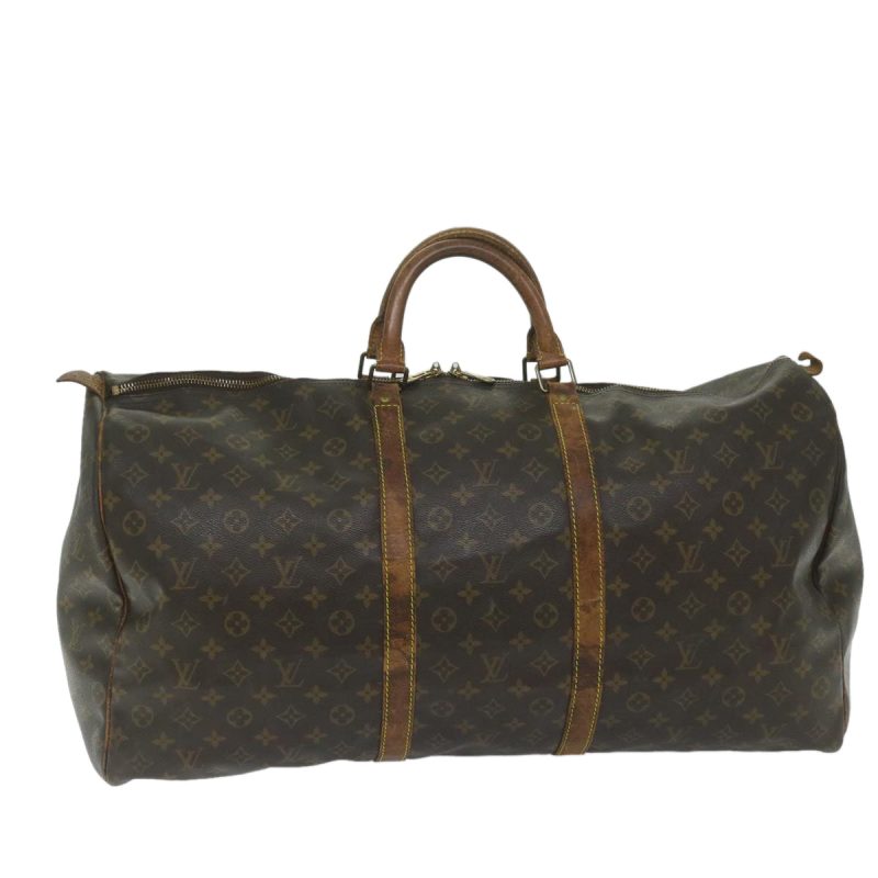 Louis Vuitton Monogram Keepall 60 Boston Bag M41422  bs10068