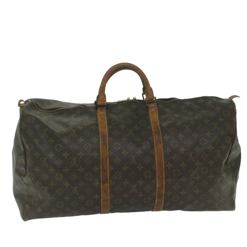 Louis Vuitton Monogram Keepall 60 Boston Bag M41422  bs10068 - Image 2