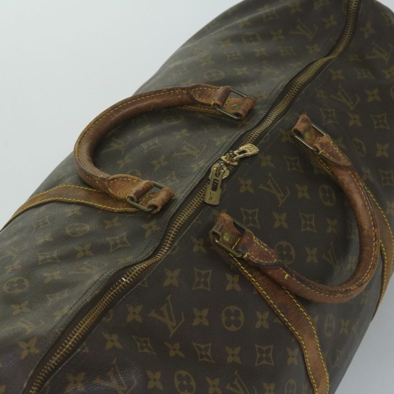 Louis Vuitton Monogram Keepall 60 Boston Bag M41422  bs10068 - Image 6
