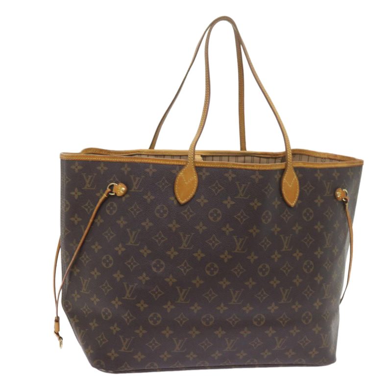 Louis Vuitton Monogram Neverfull GM Tote Bag M40157  bs10073