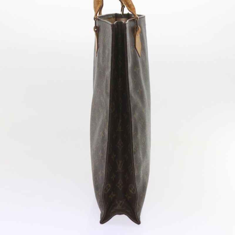 Louis Vuitton Monogram Sac Plat Hand Bag M51140  bs10123 - Image 3