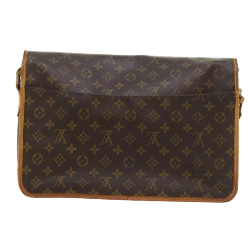 Louis Vuitton Monogram Gibeciere GM Shoulder Bag M42246  bs10124 - Image 2