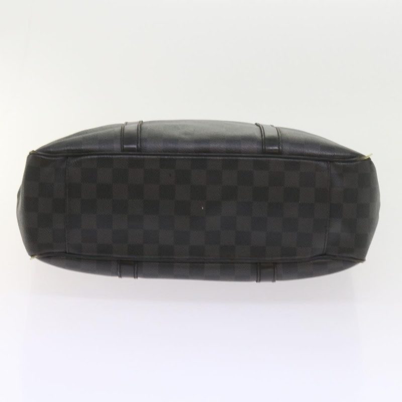 Louis Vuitton Damier Graphite Tadao 2way Hand Shoulder Bag N51192 Auth bs10128 - Image 6