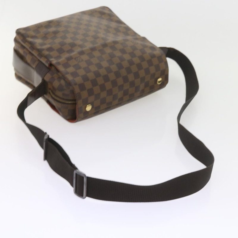 Louis Vuitton Damier Ebene Naviglio Shoulder Bag N45255  bs10143 - Image 9