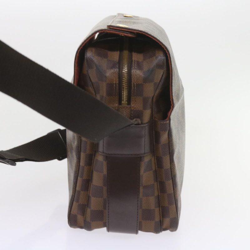 Louis Vuitton Damier Ebene Naviglio Shoulder Bag N45255  bs10143 - Image 4