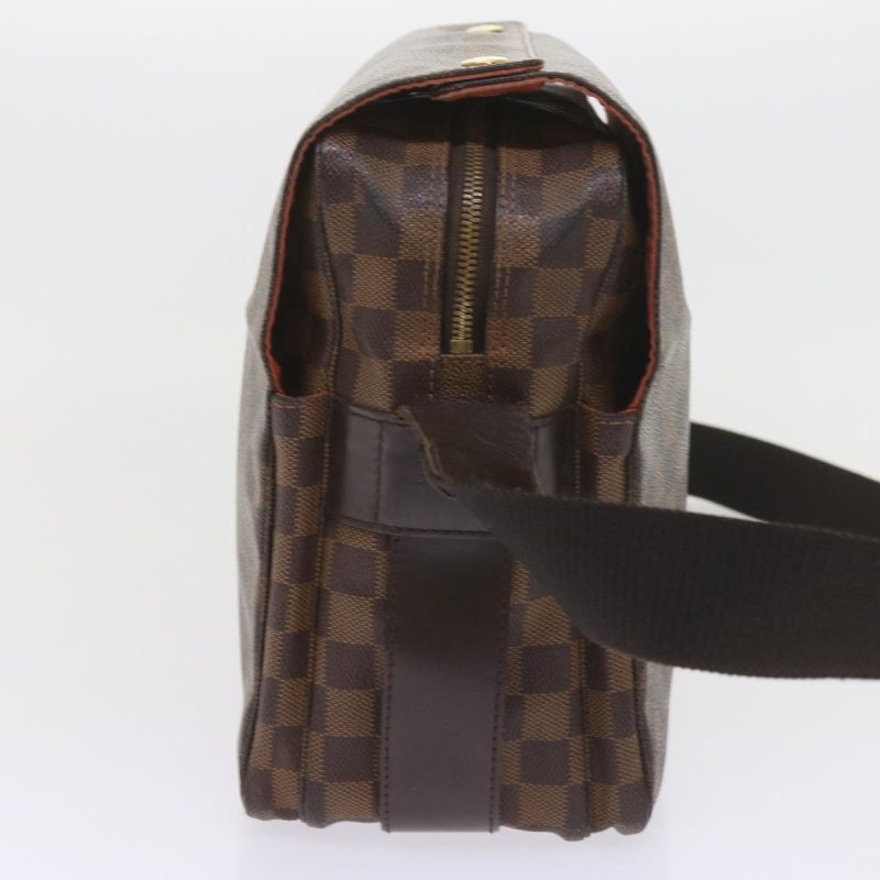 Louis Vuitton Damier Ebene Naviglio Shoulder Bag N45255  bs10143 - Image 6