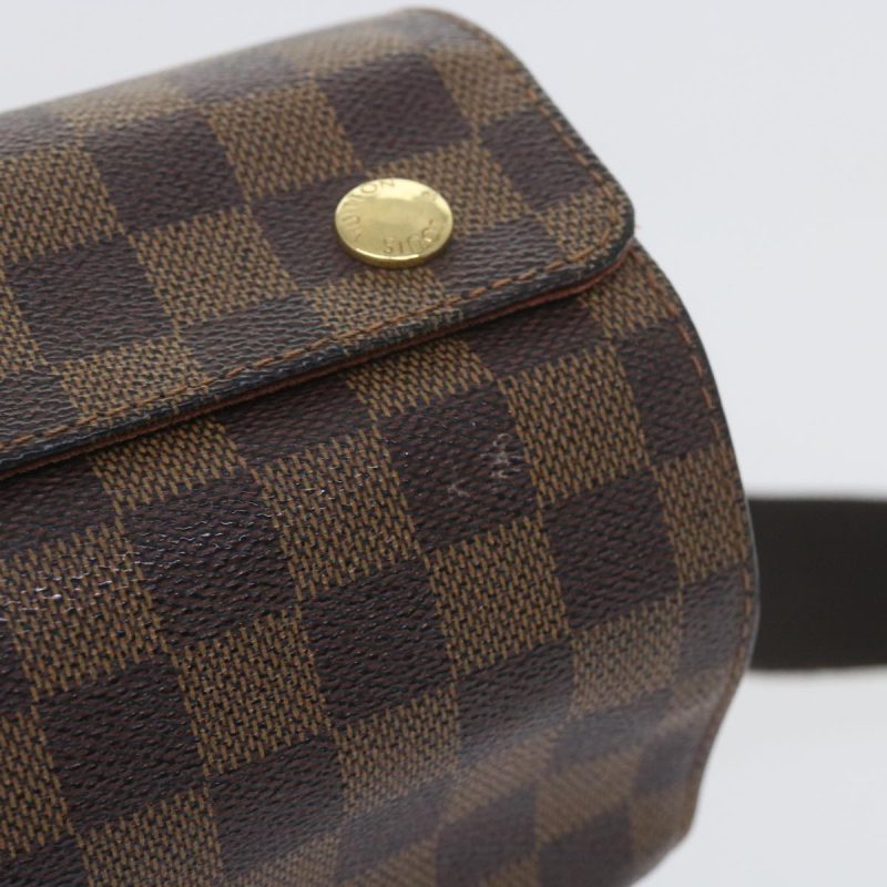 Louis Vuitton Damier Ebene Naviglio Shoulder Bag N45255  bs10143 - Image 8