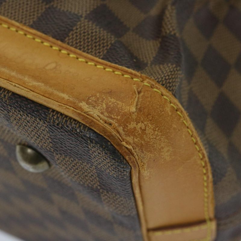 Louis Vuitton Damier Ebene Clipper Boston Bag 100th 2way M99039  bs10176 - Image 9