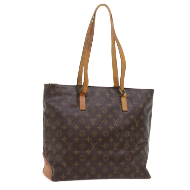 Louis Vuitton Monogram Cabas Mezzo Tote Bag M51151  bs10200