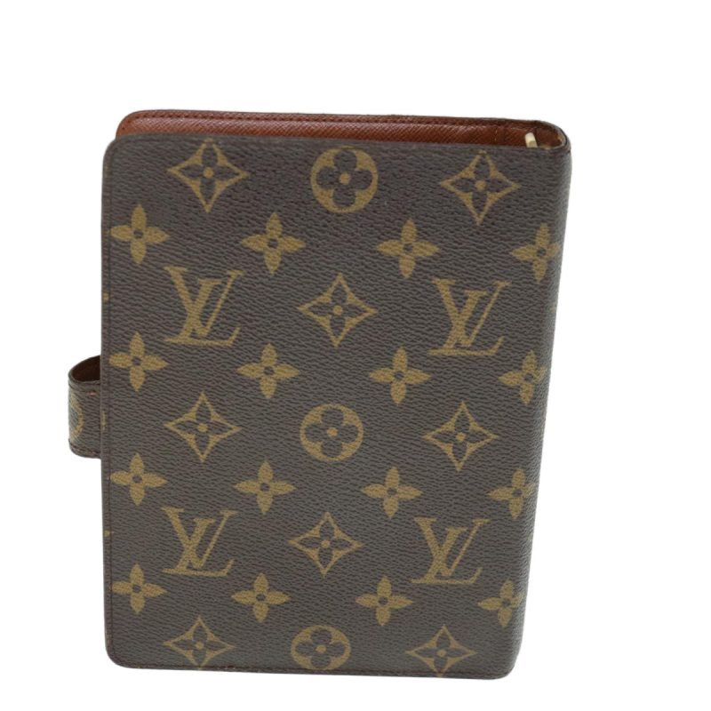Louis Vuitton Monogram Agenda MM Day Planner Cover R20105  bs10244 - Image 2