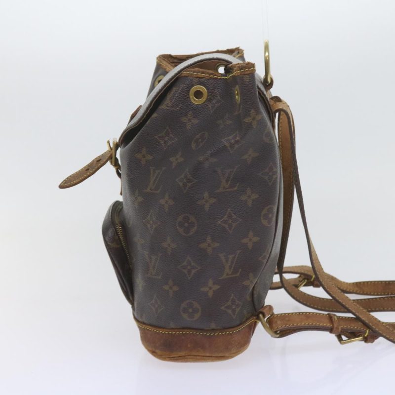 Louis Vuitton Monogram Montsouris MM Backpack M51136  bs10284 - Image 3