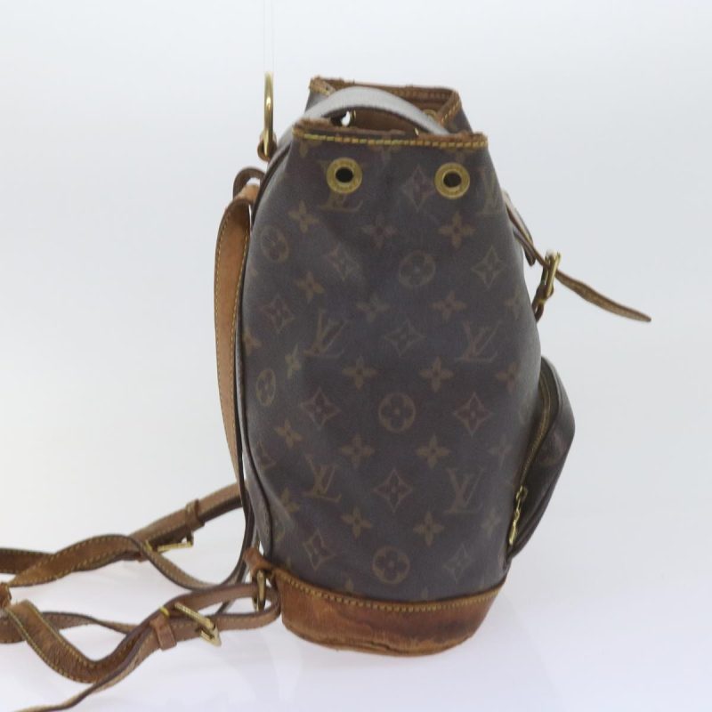 Louis Vuitton Monogram Montsouris MM Backpack M51136  bs10284 - Image 5
