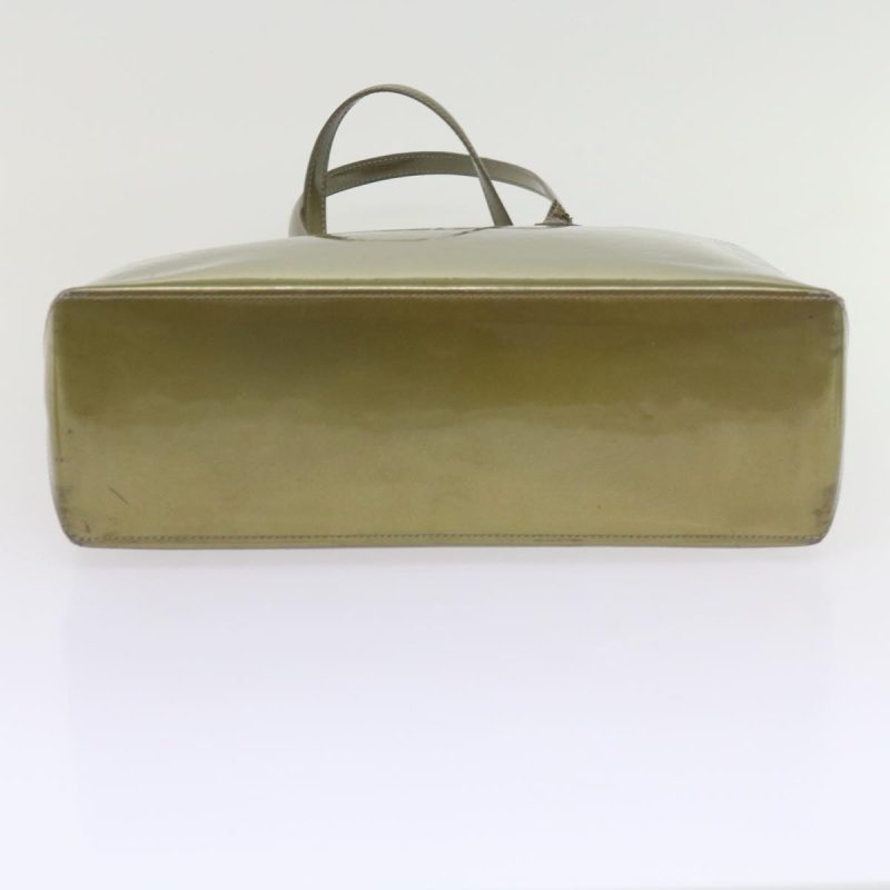 Louis Vuitton Vernis Wilshire MM Hand Bag Gris Art Deco M91648  bs10298 - Image 5