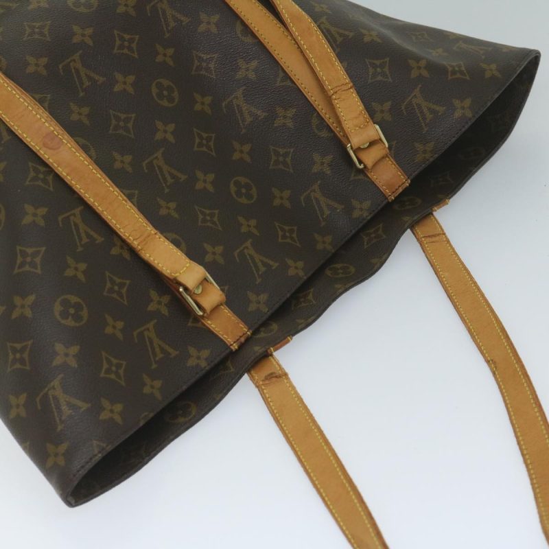Louis Vuitton Monogram Sac Shopping Tote Bag M51108  bs10306 - Image 6