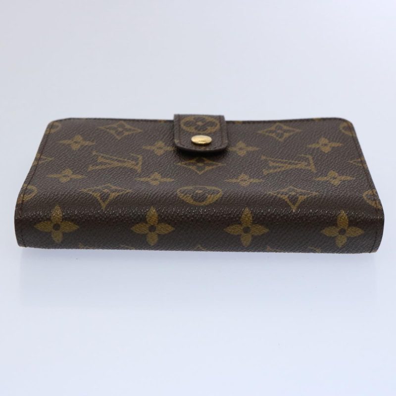 Louis Vuitton Monogram Porto Papie Zip Wallet M61207  bs10367 - Image 3