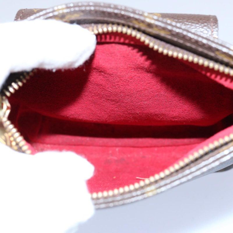 Louis Vuitton Monogram Partition Pouch M51901  bs10402 - Image 10
