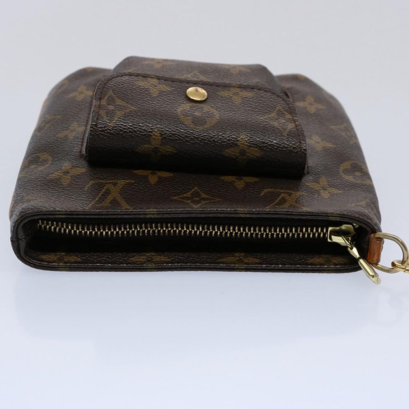 Louis Vuitton Monogram Partition Pouch M51901  bs10402 - Image 5