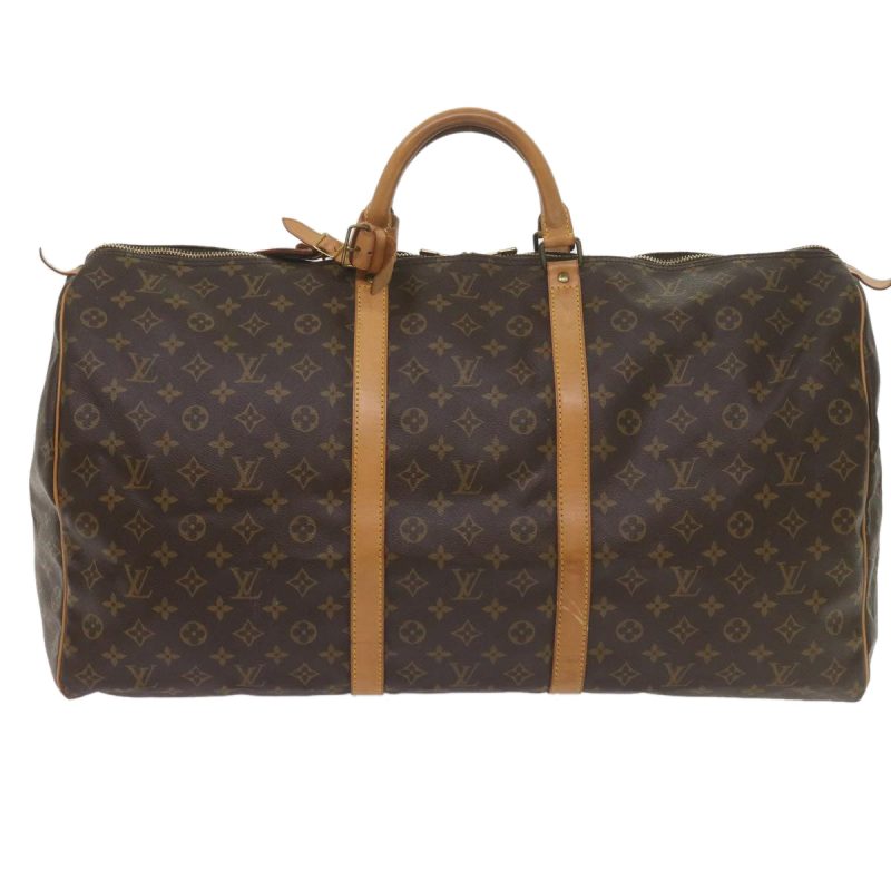 Louis Vuitton Monogram Keepall 60 Boston Bag M41422  bs10404 - Image 2