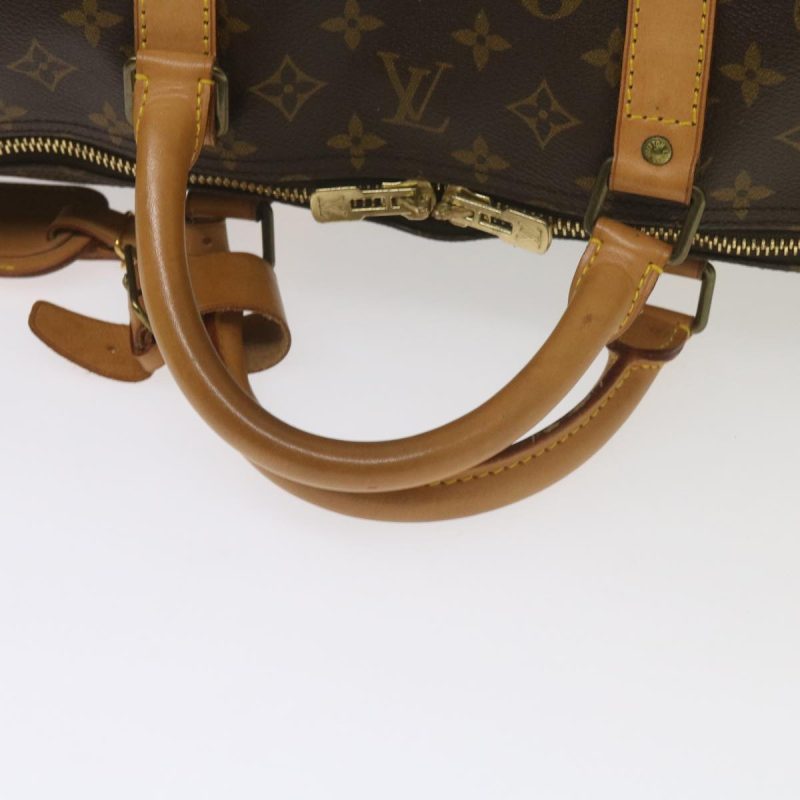 Louis Vuitton Monogram Keepall 60 Boston Bag M41422  bs10404 - Image 7