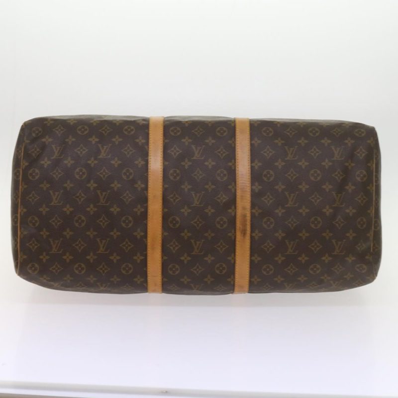 Louis Vuitton Monogram Keepall 60 Boston Bag M41422  bs10404 - Image 9