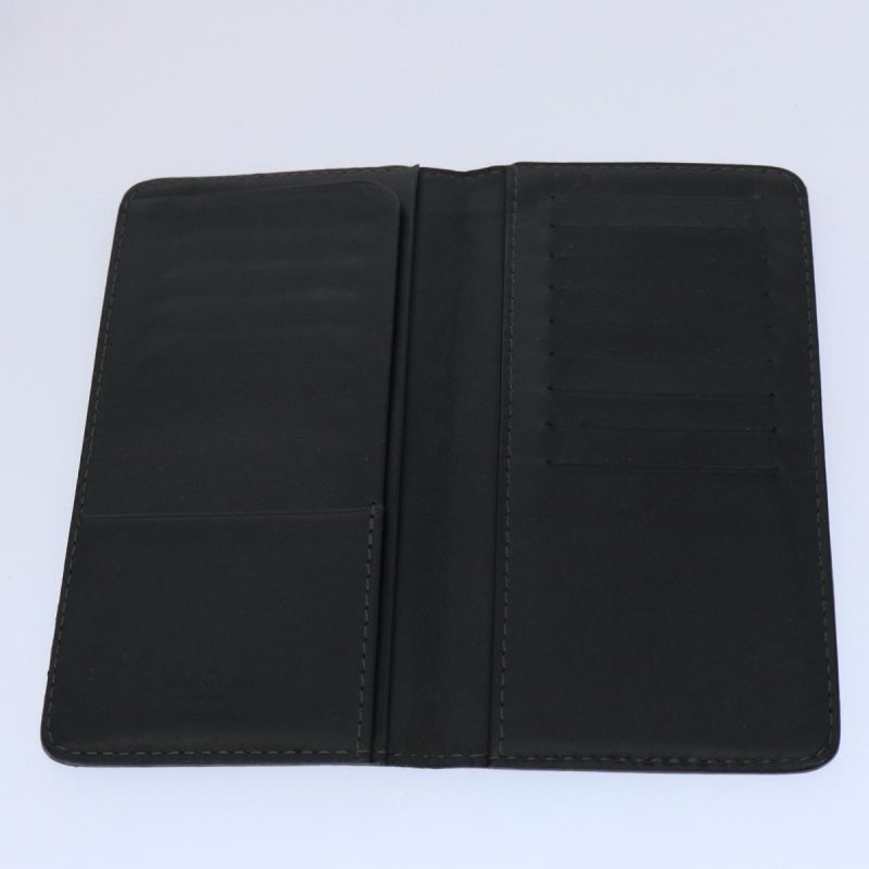Louis Vuitton Utah Porte Valeurs Cartes Credit Leather Black M97020 Auth bs10416 - Image 9