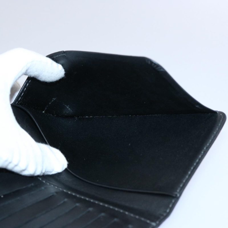 Louis Vuitton Utah Porte Valeurs Cartes Credit Leather Black M97020 Auth bs10416 - Image 10