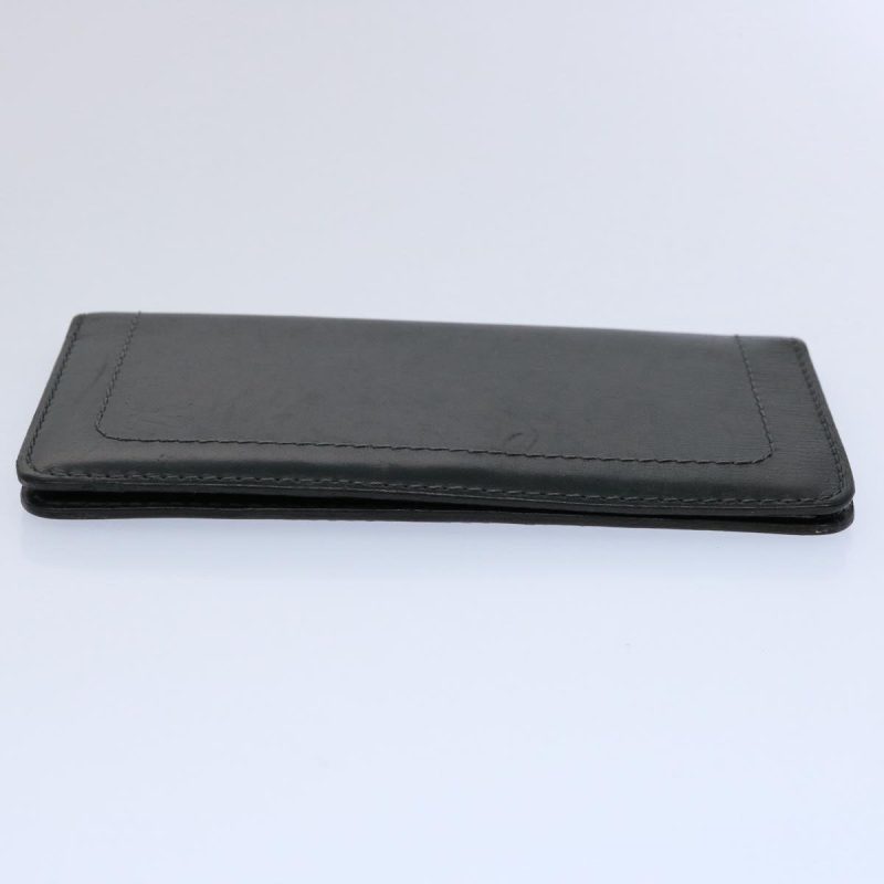 Louis Vuitton Utah Porte Valeurs Cartes Credit Leather Black M97020 Auth bs10416 - Image 4