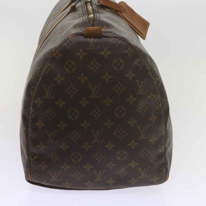 Louis Vuitton Monogram Keepall 55 Boston Bag M41424  bs10452 - Image 4