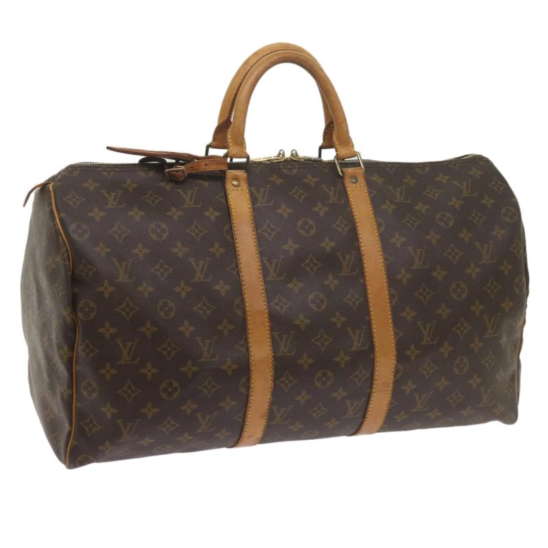 Louis Vuitton Monogram Keepall 50 Boston Bag M41426  bs10454