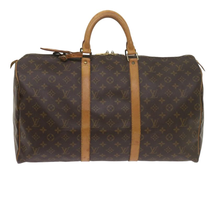 Louis Vuitton Monogram Keepall 50 Boston Bag M41426  bs10454 - Image 2