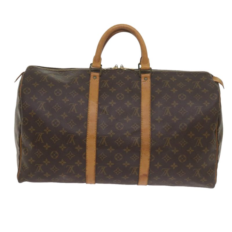Louis Vuitton Monogram Keepall 50 Boston Bag M41426  bs10454 - Image 3