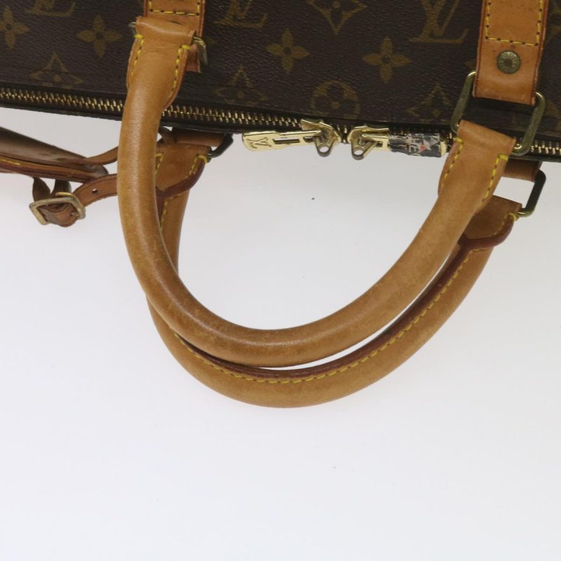 Louis Vuitton Monogram Keepall 50 Boston Bag M41426  bs10454 - Image 7