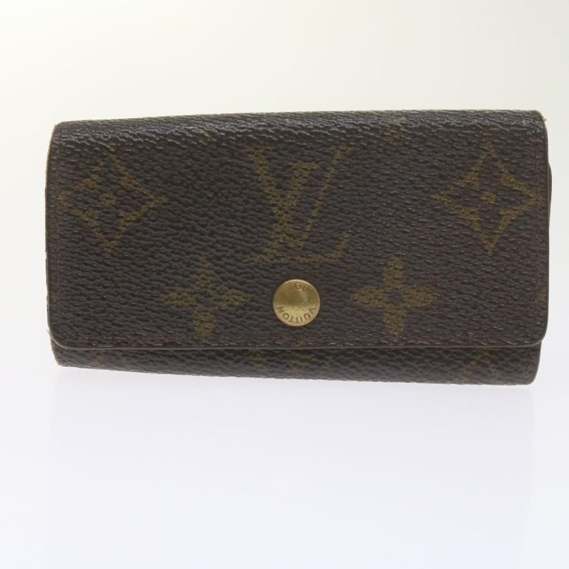 Louis Vuitton Monogram Epi Key Case Wallet 11 pieces Red  bs10482 - Image 2