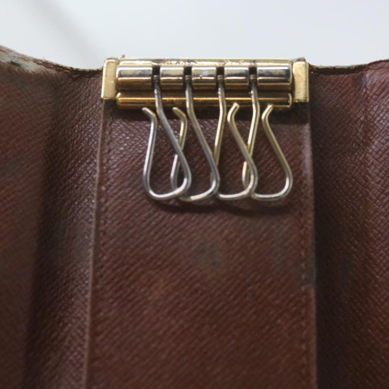 Louis Vuitton Monogram Epi Key Case Wallet 11 pieces Red  bs10482 - Image 5
