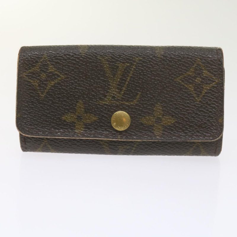 Louis Vuitton Monogram Epi Key Case Wallet 11 pieces Red  bs10482 - Image 6