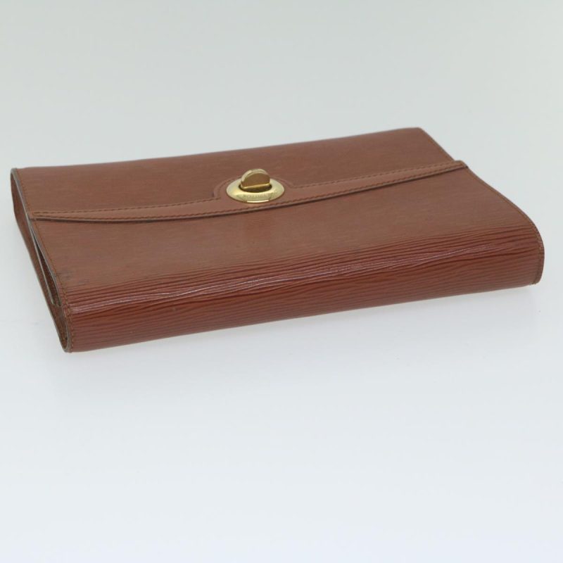 Louis Vuitton Epi Free Run Shoulder Bag Brown M52403  bs10507 - Image 5
