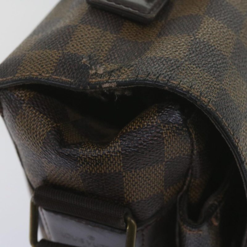 Louis Vuitton Damier Ebene Broadway Shoulder Bag N42270  bs10513 - Image 9