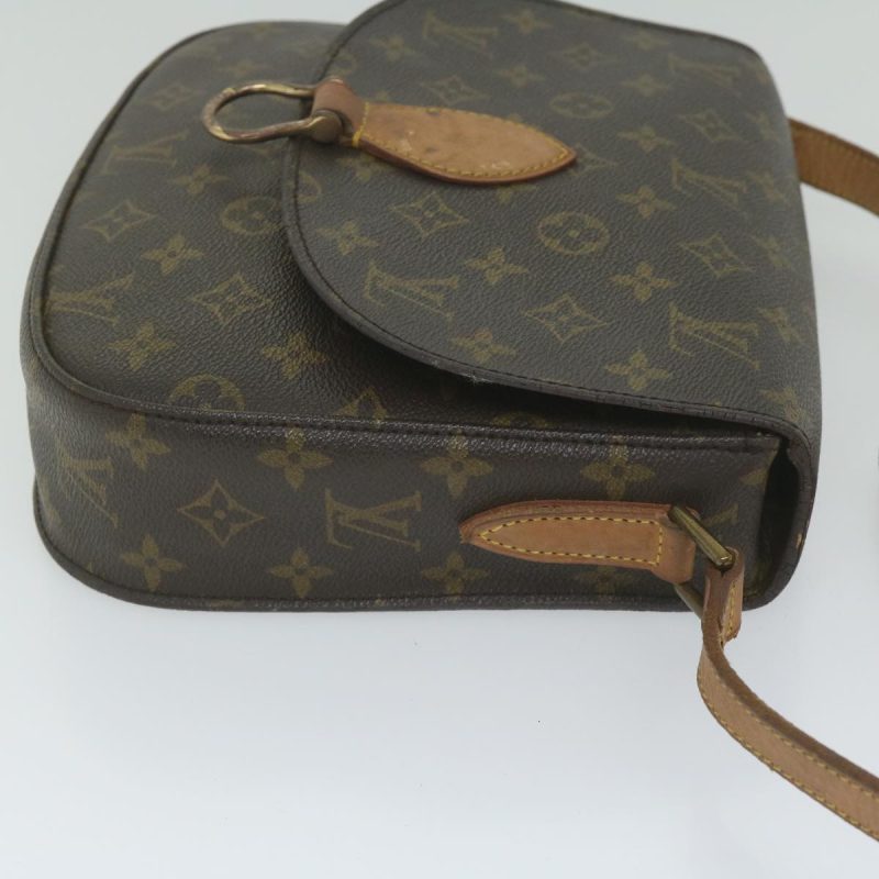 Louis Vuitton Monogram Saint Cloud GM Shoulder Bag M51242  bs10517 - Image 4