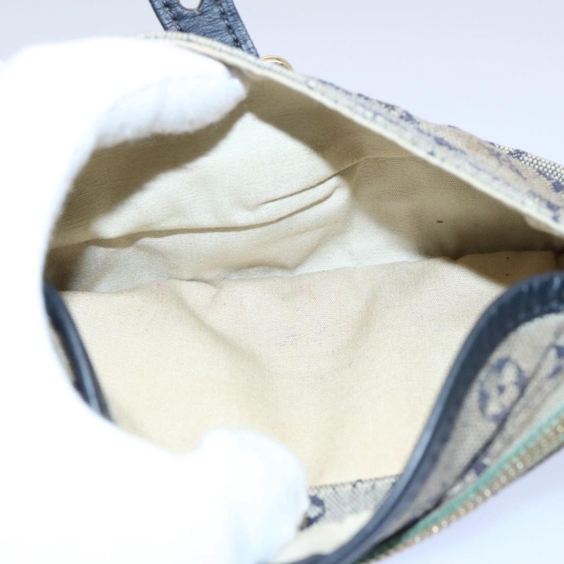 Louis Vuitton Monogram Mini Anne Sophie Pouch Blue M92696  bs10519 - Image 8