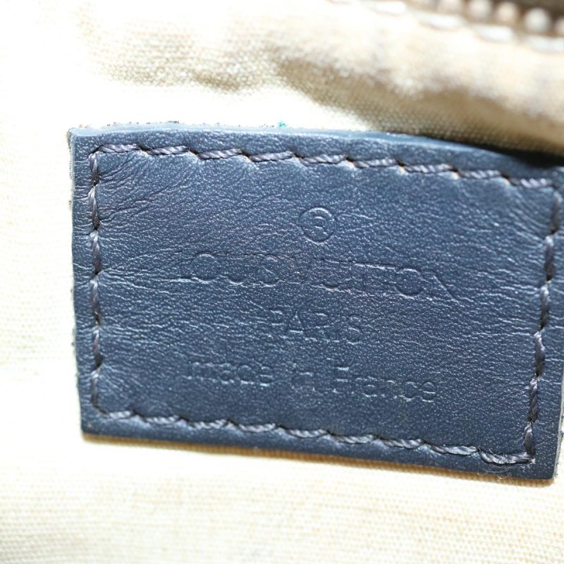 Louis Vuitton Monogram Mini Anne Sophie Pouch Blue M92696  bs10519 - Image 9