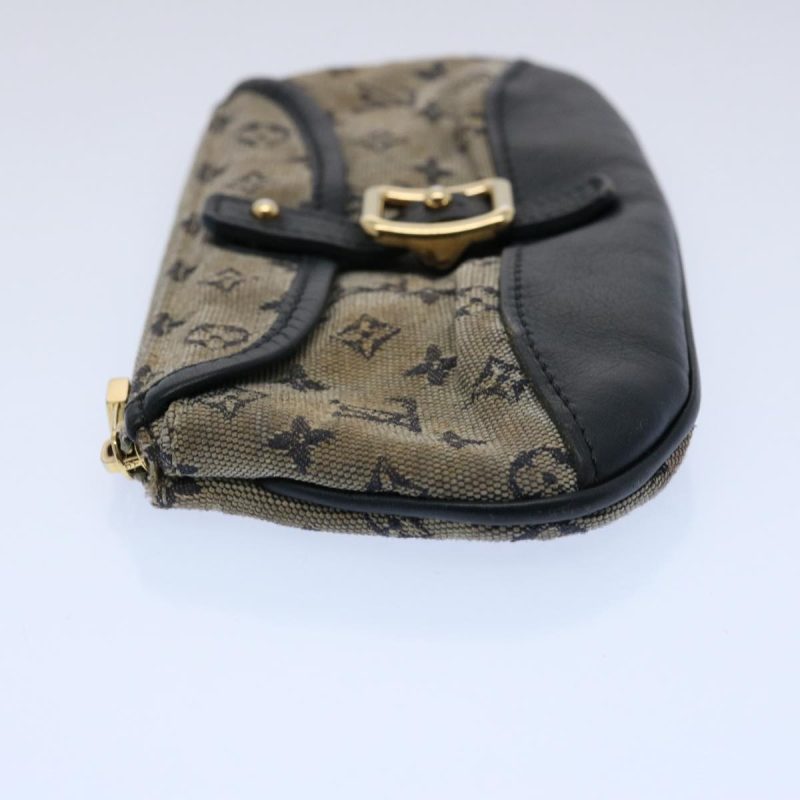 Louis Vuitton Monogram Mini Anne Sophie Pouch Blue M92696  bs10519 - Image 3
