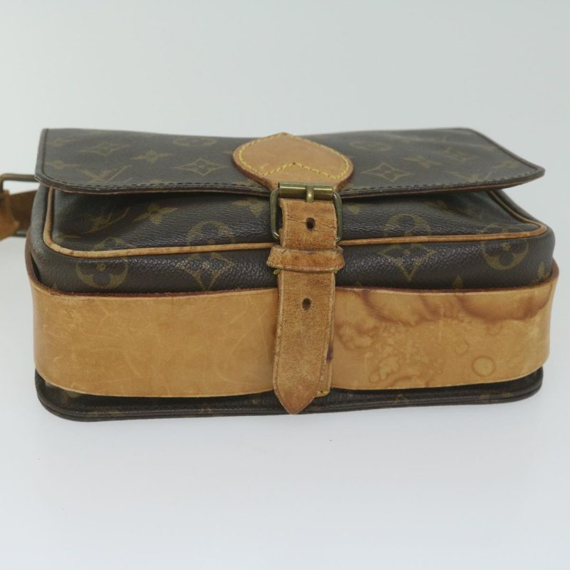 Louis Vuitton Monogram Cartouchiere MM Shoulder Bag M51253  bs10528 - Image 5