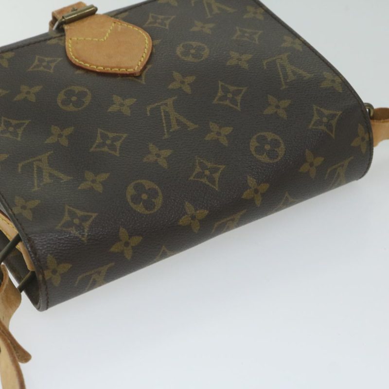 Louis Vuitton Monogram Cartouchiere MM Shoulder Bag M51253  bs10528 - Image 6