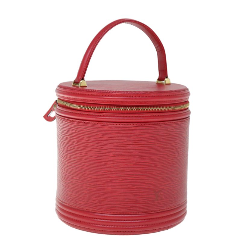 Louis Vuitton Epi Cannes Hand Bag Red M48037  bs10551