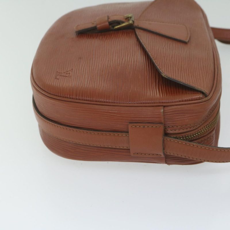 Louis Vuitton Epi Jeune Fille MM Shoulder Bag Brown M52153  bs10578 - Image 3