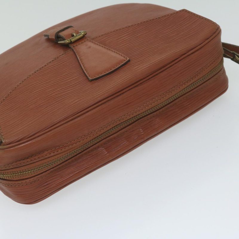 Louis Vuitton Epi Jeune Fille MM Shoulder Bag Brown M52153  bs10578 - Image 6