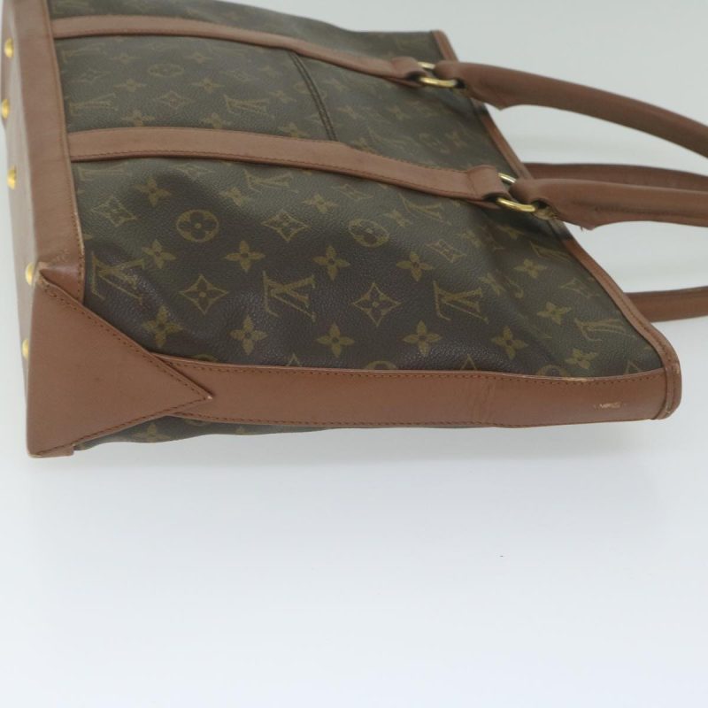 Louis Vuitton Monogram Sack Weekend PM Hand Bag M42425  bs10623 - Image 3