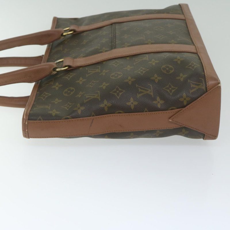 Louis Vuitton Monogram Sack Weekend PM Hand Bag M42425  bs10623 - Image 4